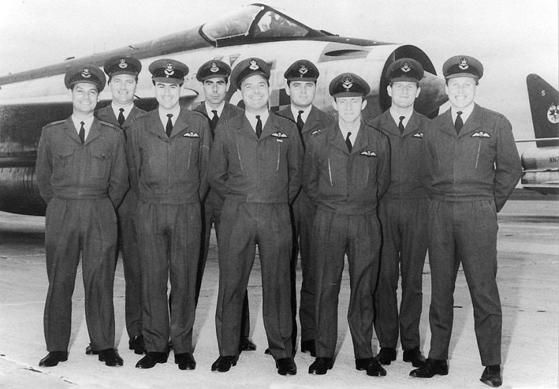No.92 (F) Squadron RAF, 1962, Hawker Hunter F6.